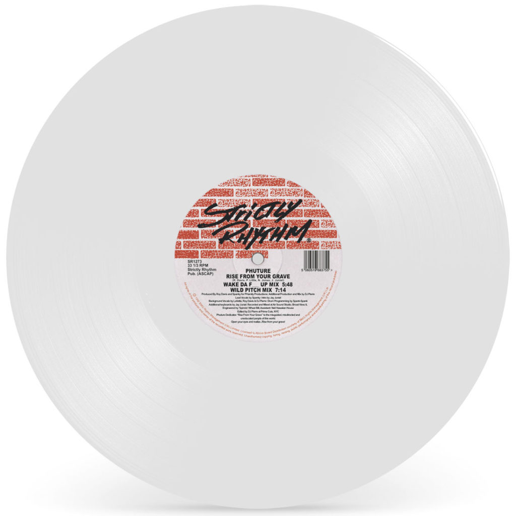 Phuture/RISE FROM YOUR GRAVE (WHITE) 12"
