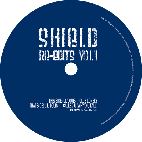 Lil Louis/CLUB LONELY (SHIELD EDIT) 12"