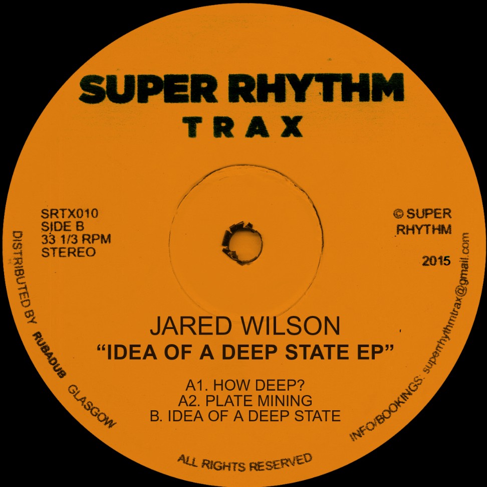 Jared Wilson/IDEA OF A DEEP STATE EP 12"