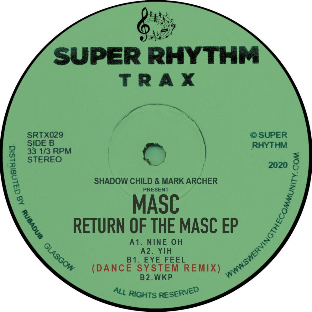 Masc/RETURN OF THE MASC EP 12"