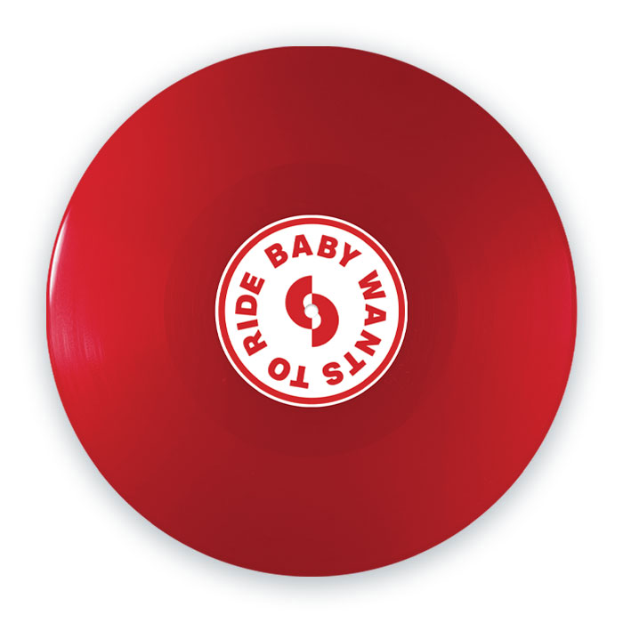 Frankie Knuckles/BABY WANTS TO RIDE (RED VINYL) 12"