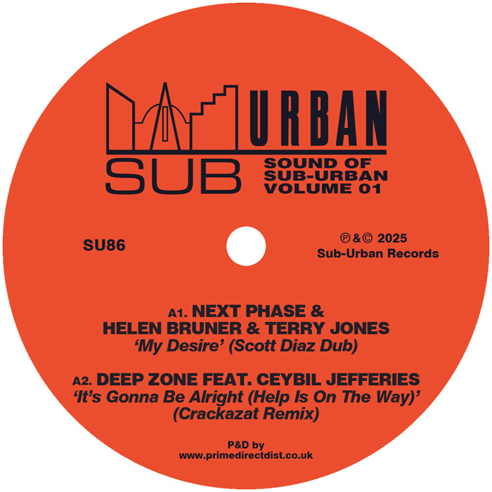 Various/SOUND OF SUB-URBAN VOL 01 12"