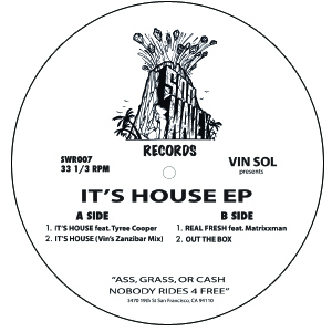 Vin Sol & Tyree Cooper/IT'S HOUSE 12"