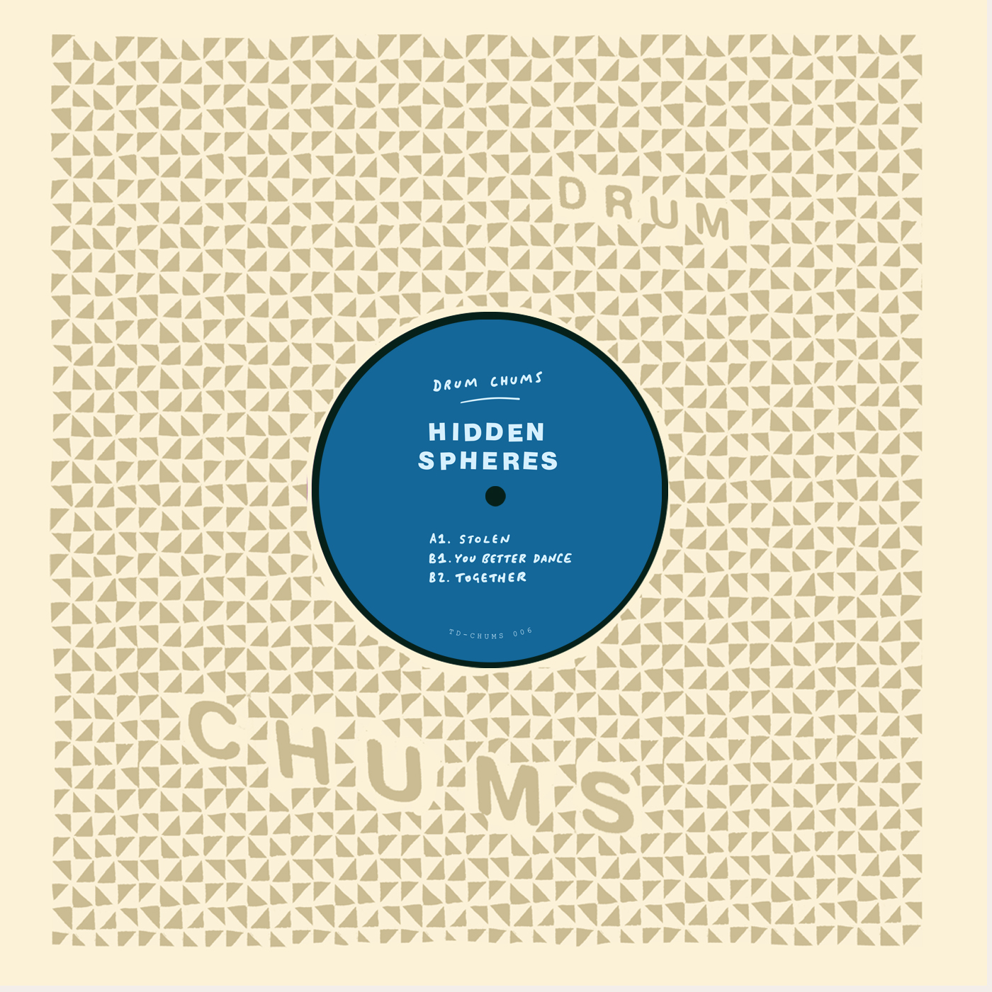 Hidden Spheres/DRUM CHUMS VOL 6 12"