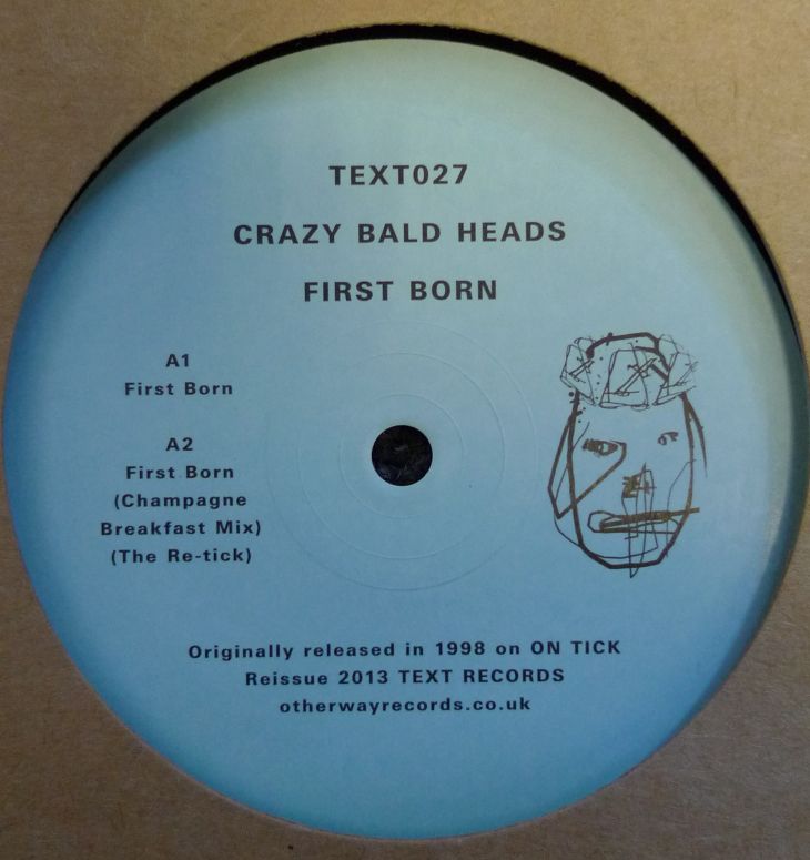 Crazy Bald Heads/FIRST BORN EP 12"