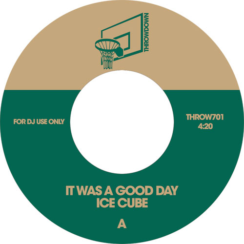 Ice Cube/IT WAS A GOOD DAY 7"