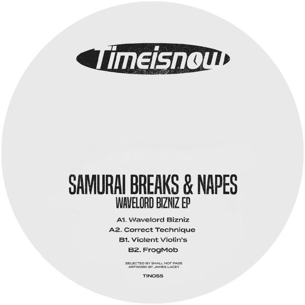 Samurai Breaks & Napes/WAVELORD.. EP 12"