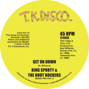 King Sporty/GET ON DOWN (MEDLAR RMX) 12"