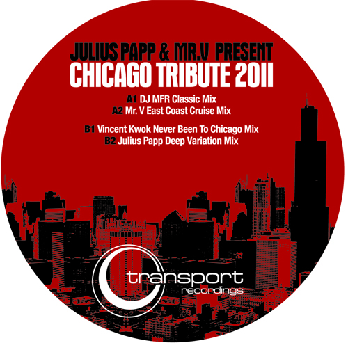 Julius Papp & Mr. V/CHICAGO TRIBUTE 12"