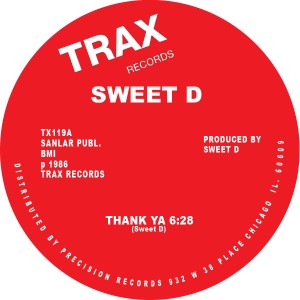 Sweet D/THANK YA 12"