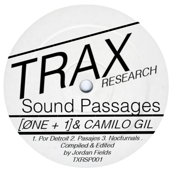 0ne + 1 & Camilo Gil/SOUND PASSAGES 12"