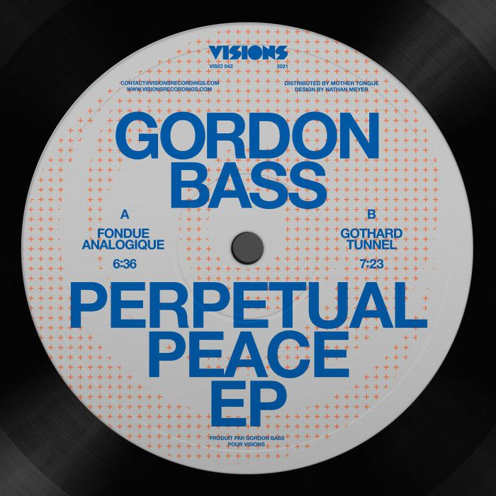 Gordon Bass/PERPETUAL PEACE EP 12"
