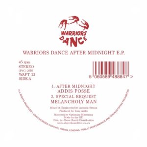 Various/WARRIORS DANCE AFTER MIDNITE 12"