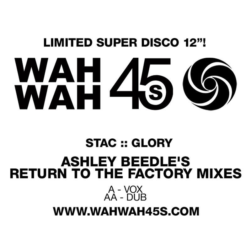 Stac/GLORY ASHLEY BEEDLE REMIX 12"