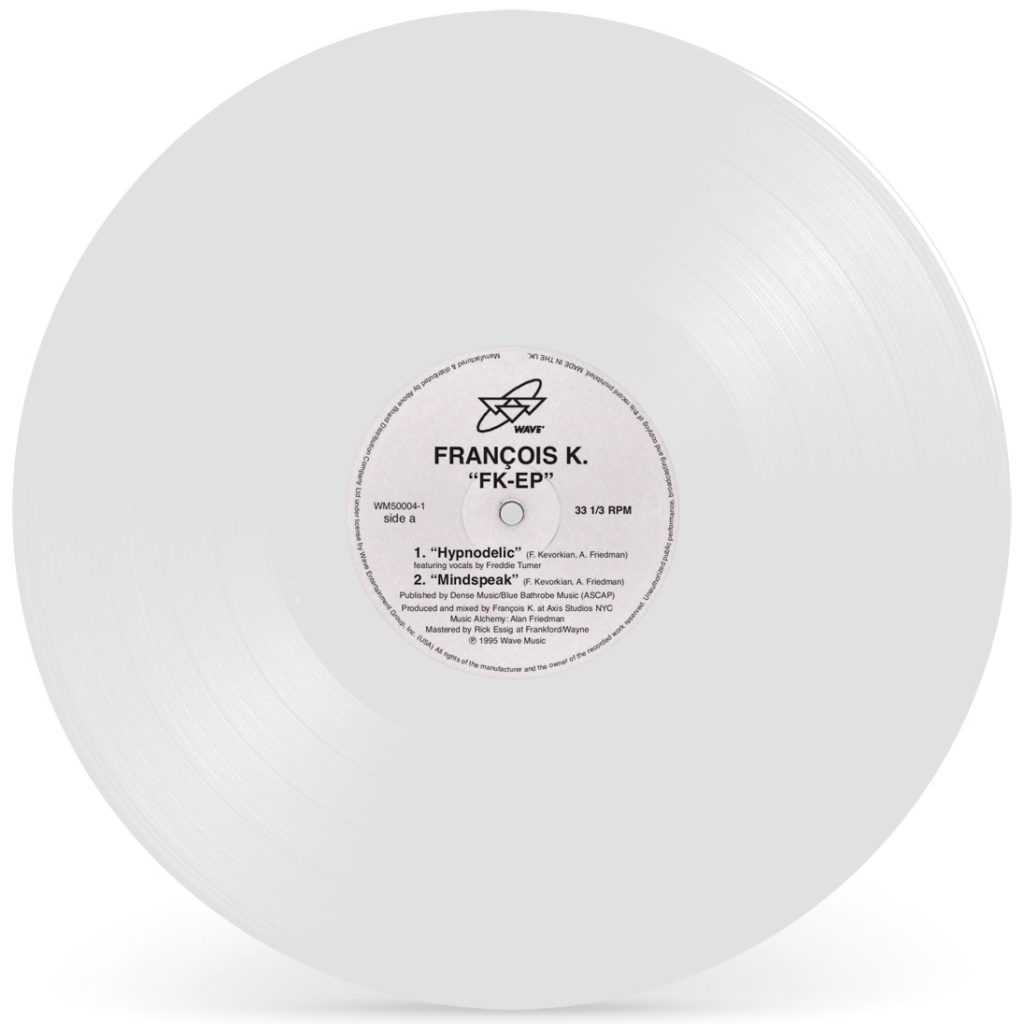 Francois K/FK-EP (WHITE VINYL) 12"