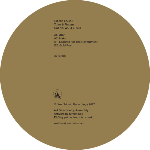 LB aka Labat/TRIMZ & THANGZ EP 12"