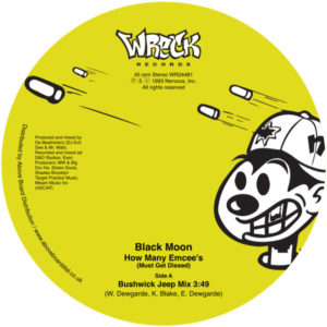 Black Moon/HOW MANY EMCEE'S 7"