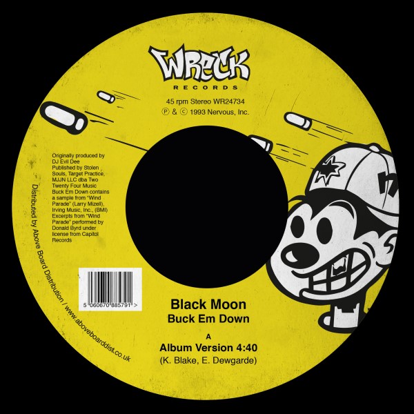 Black Moon/BUCK EM DOWN 7"