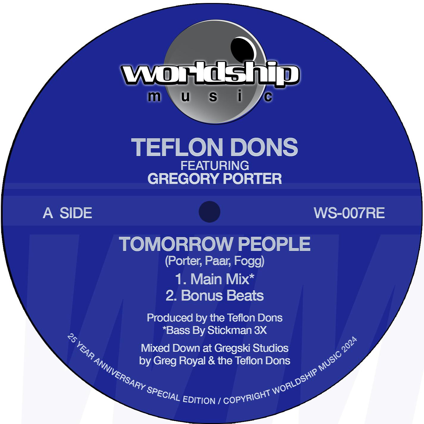 Teflon Dons/TOMORROW PEOPLE REMASTER 12"