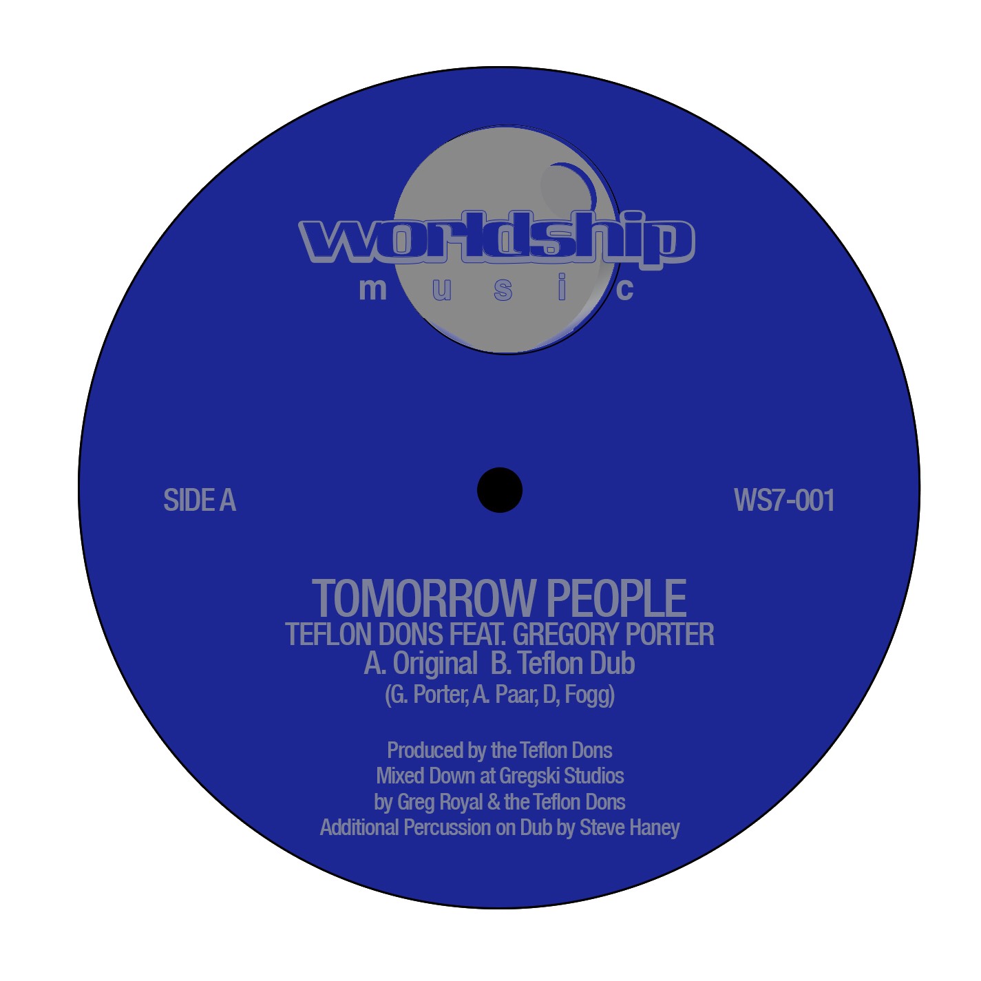 Teflon Dons/TOMORROW PEOPLE (REPRESS) 7"