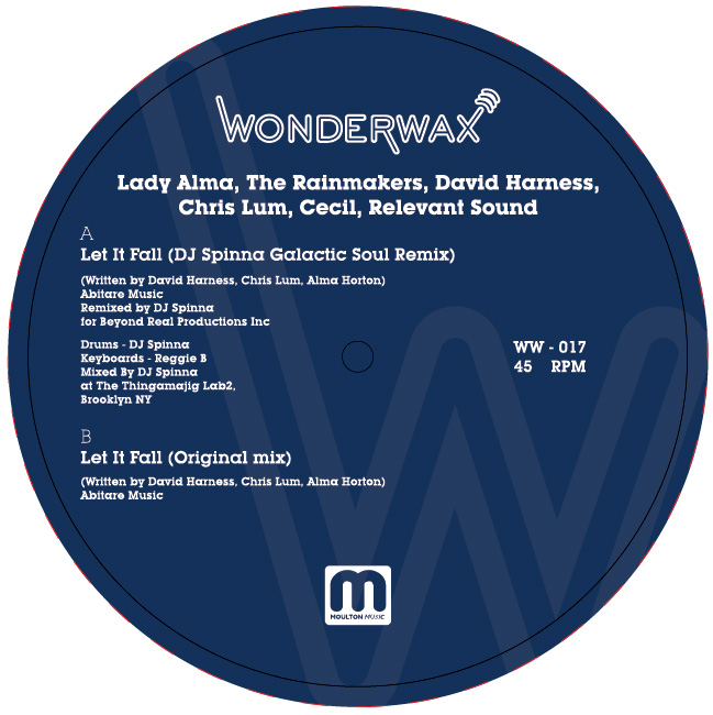 Lady Alma/LET IT FALL- DJ SPINNA RMX 12"