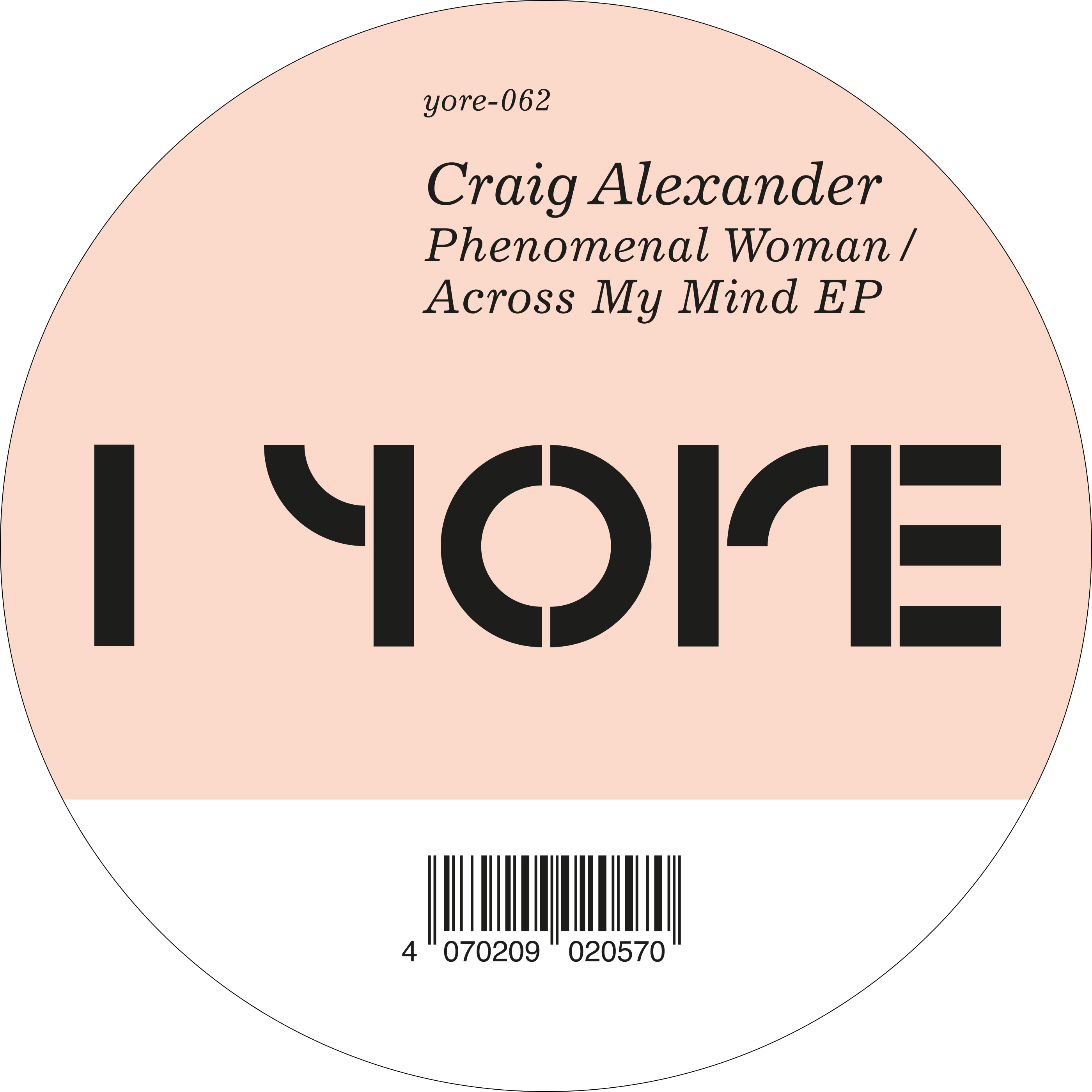 Craig Alexander/PHENOMENAL WOMAN 2026 12"