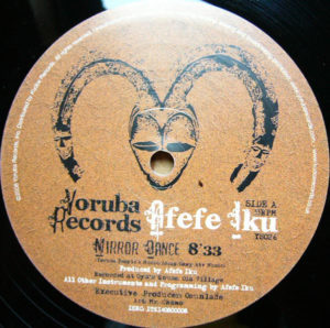 Afefe Iku/MIRROR DANCE 12"