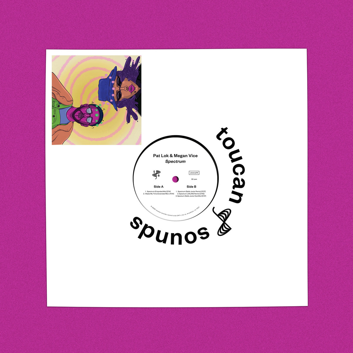 Pat Lok & Megan Vice/SPECTRUM 12"