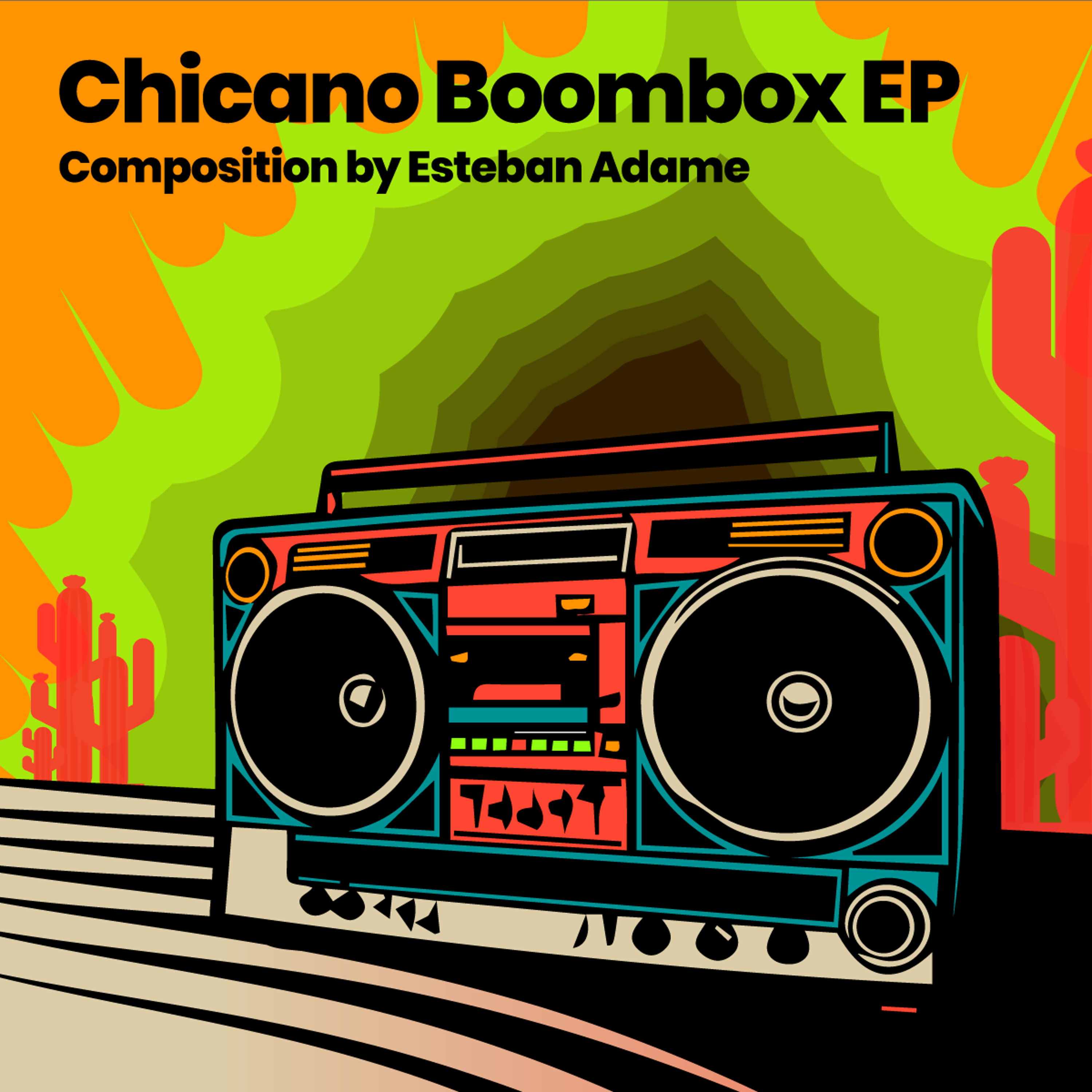 Esteban Adame/CHICANO BOOMBOX EP 12"