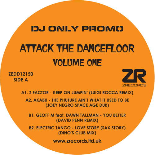 Various/ATTACK THE DANCEFLOOR VOL 1 12"