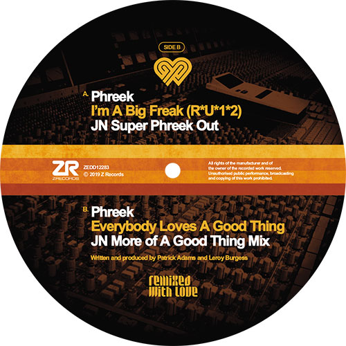 Phreek/I'M A BIG FREAK (JN REMIX) 12"