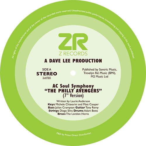 AC Soul Symphony/THE PHILLY AVENGERS 7"