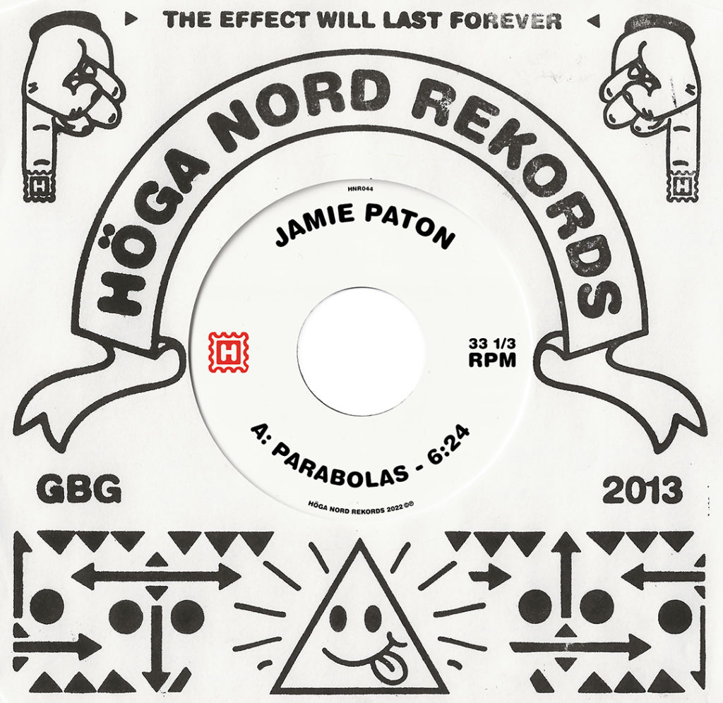 Jamie Paton/PARABOLAS 7"