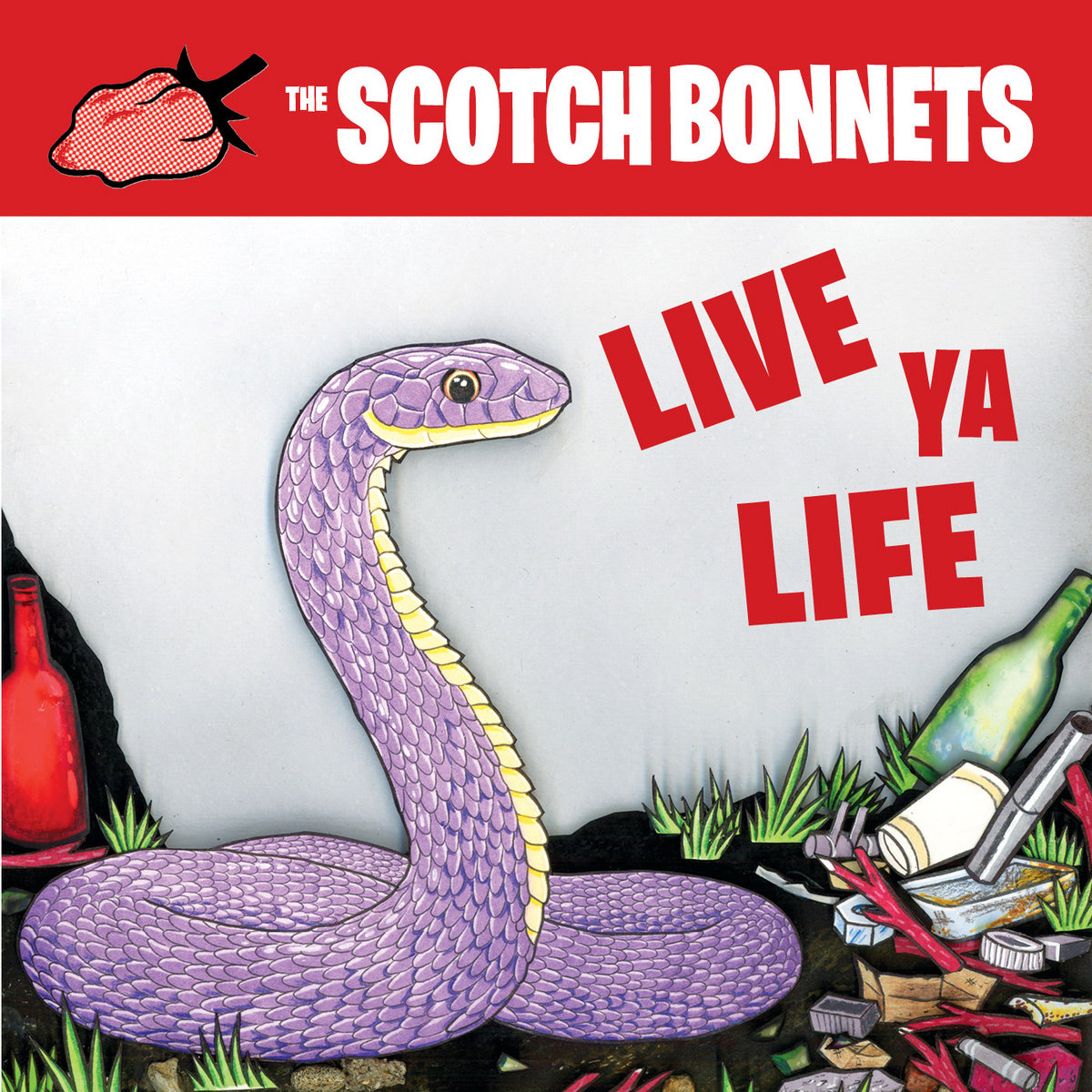 Scotch Bonnets/LIVE YA LIFE (RED) LP Scotch Bonnets/LIVE YA LIFE (RED) LP