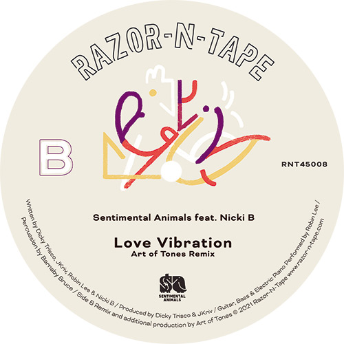 Sentimental Animals/LOVE VIBRATION 7"