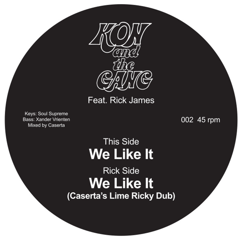 Kon & The Gang/WE LIKE IT 7"