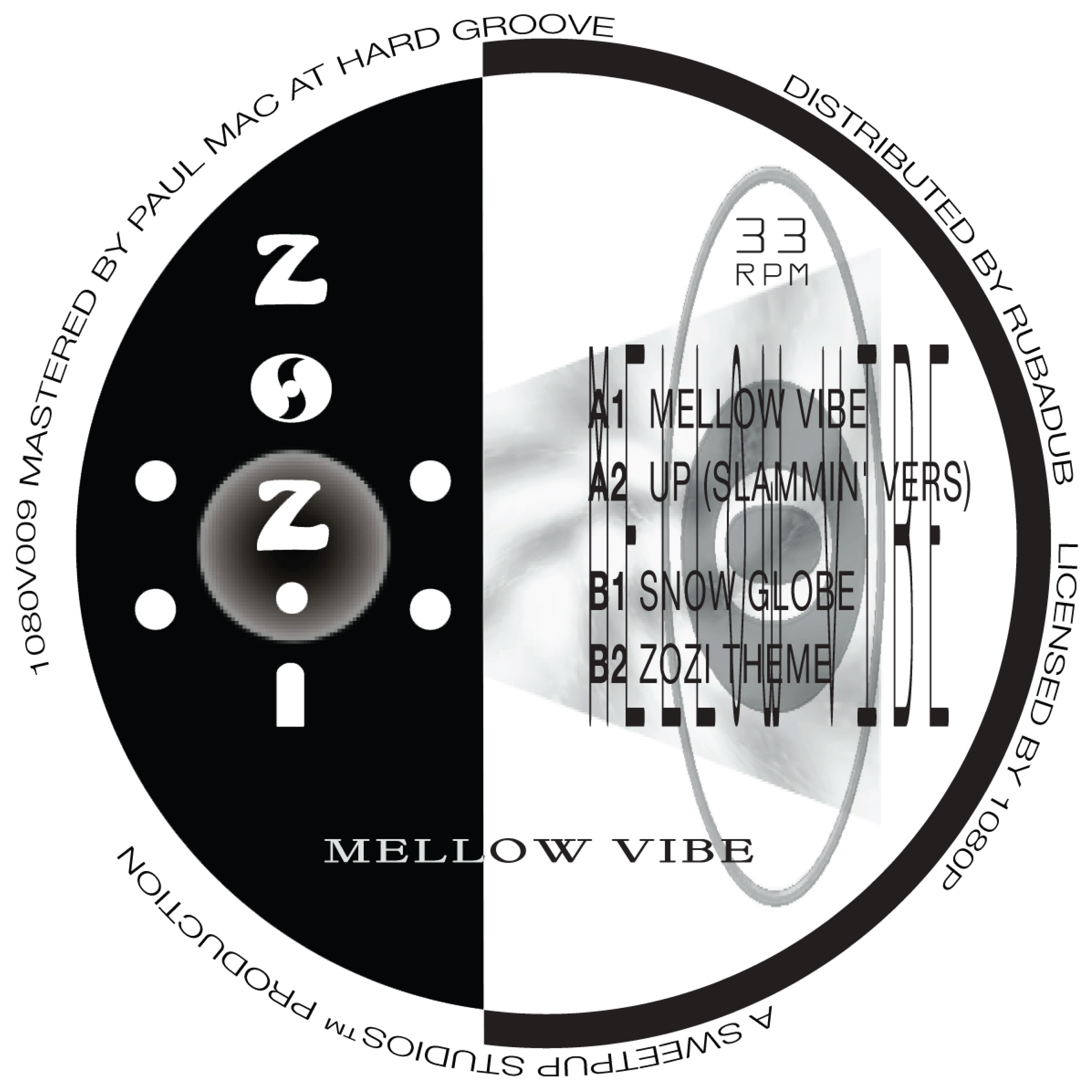 DJ Zozi/MELLOW VIBE 12"