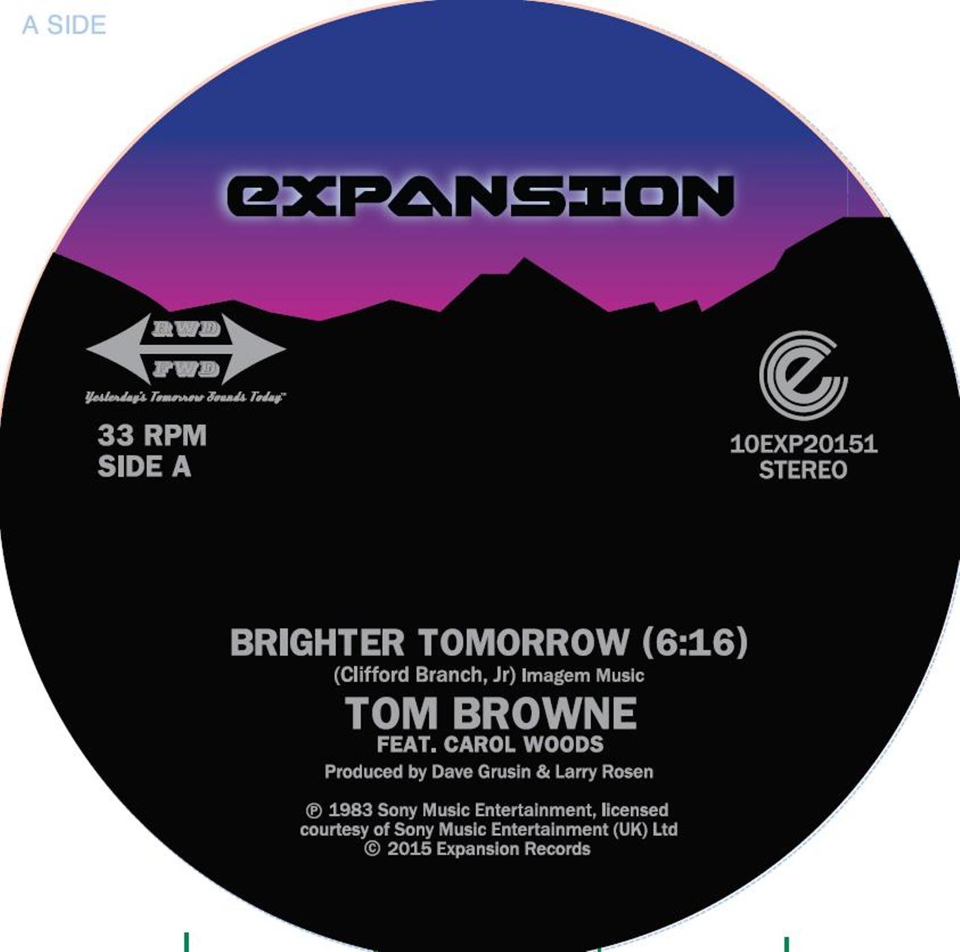 Tom Browne/BRIGHTER TOMORROW 10"
