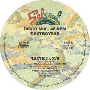 Destroyers/LECTRIC LOVE 12"