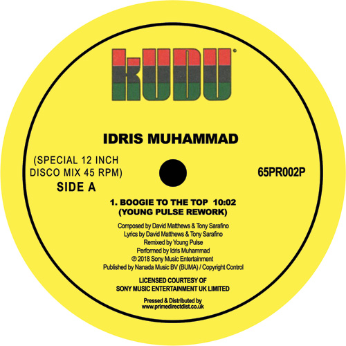 Idris Muhammad/BOOGIE (YOUNG PULSE) 12"