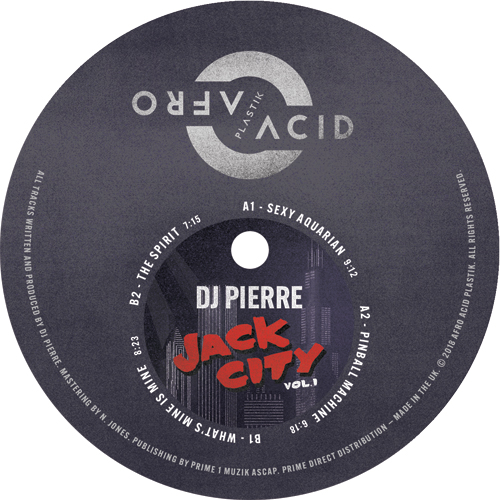 DJ Pierre/JACK CITY VOL 1 12"
