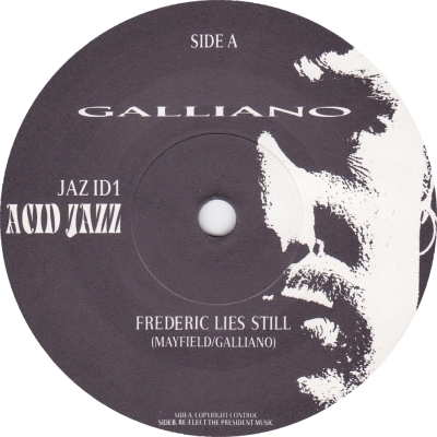 Galliano/FREDERIC LIES STILL  7"