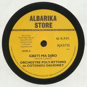 Orchestre Poly Rythmo/GBETI MA DJRO 7"