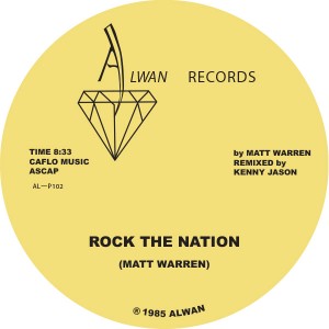 Matt Warren/ROCK THE NATION 12"