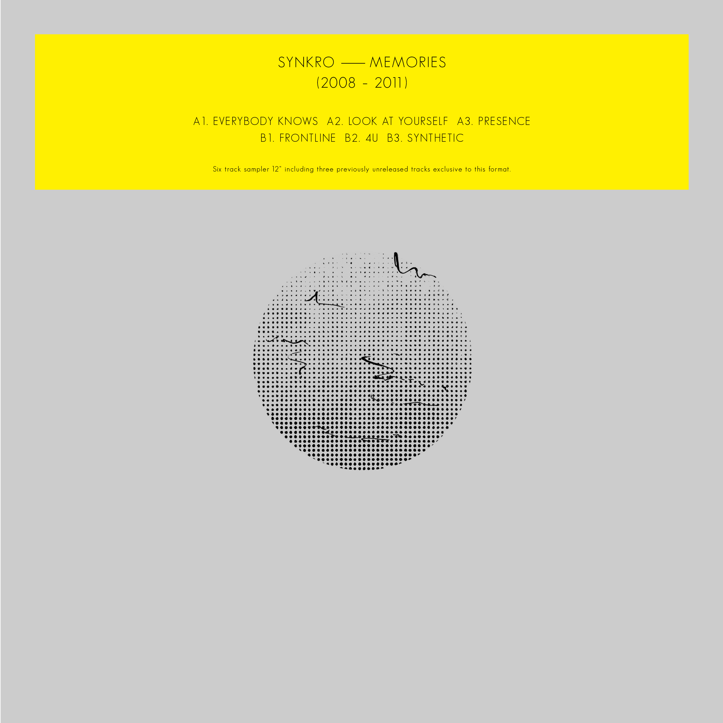 Synkro/MEMORIES: 2008-2011 SAMPLER 12"