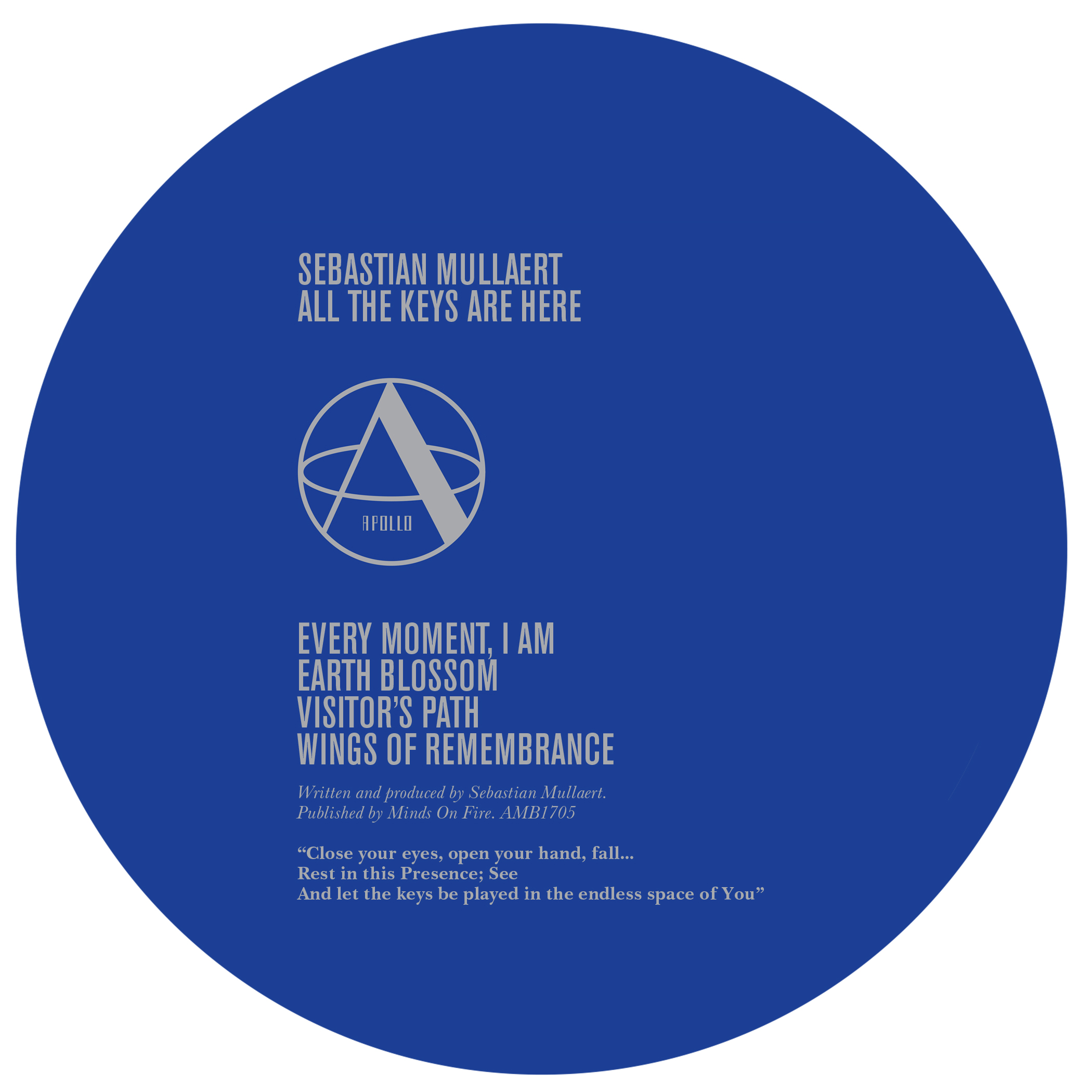 Sebastian Mullaert/ALL THE KEYS... 12"