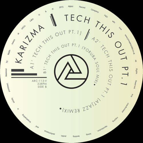 Karizma/TECH THIS OUT PT. 1 12"