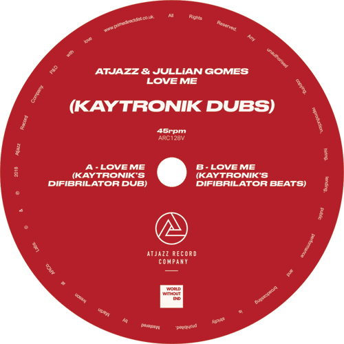 Atjazz/LOVE ME (KAYTRONIK DUBS) 12"