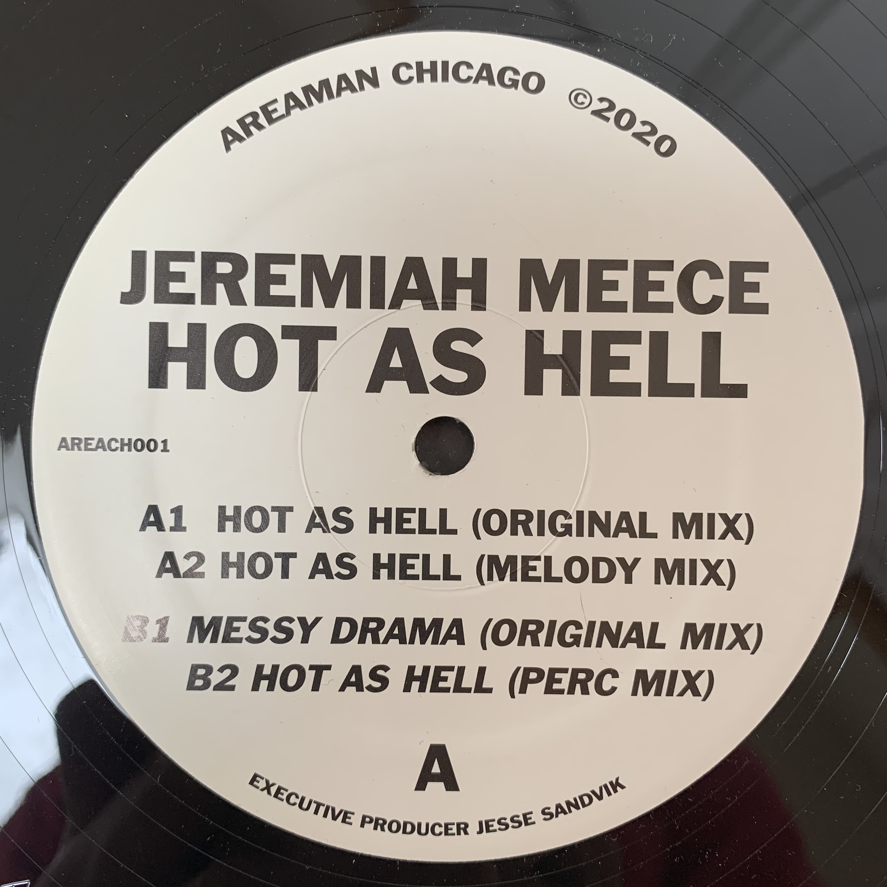 Jeremiah Meece/HOT AS HELL EP 12"