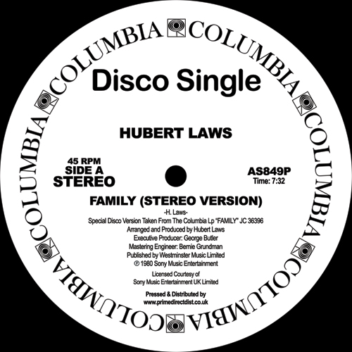 Hubert Laws/FAMILY 12"